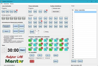 Audytor LAB software