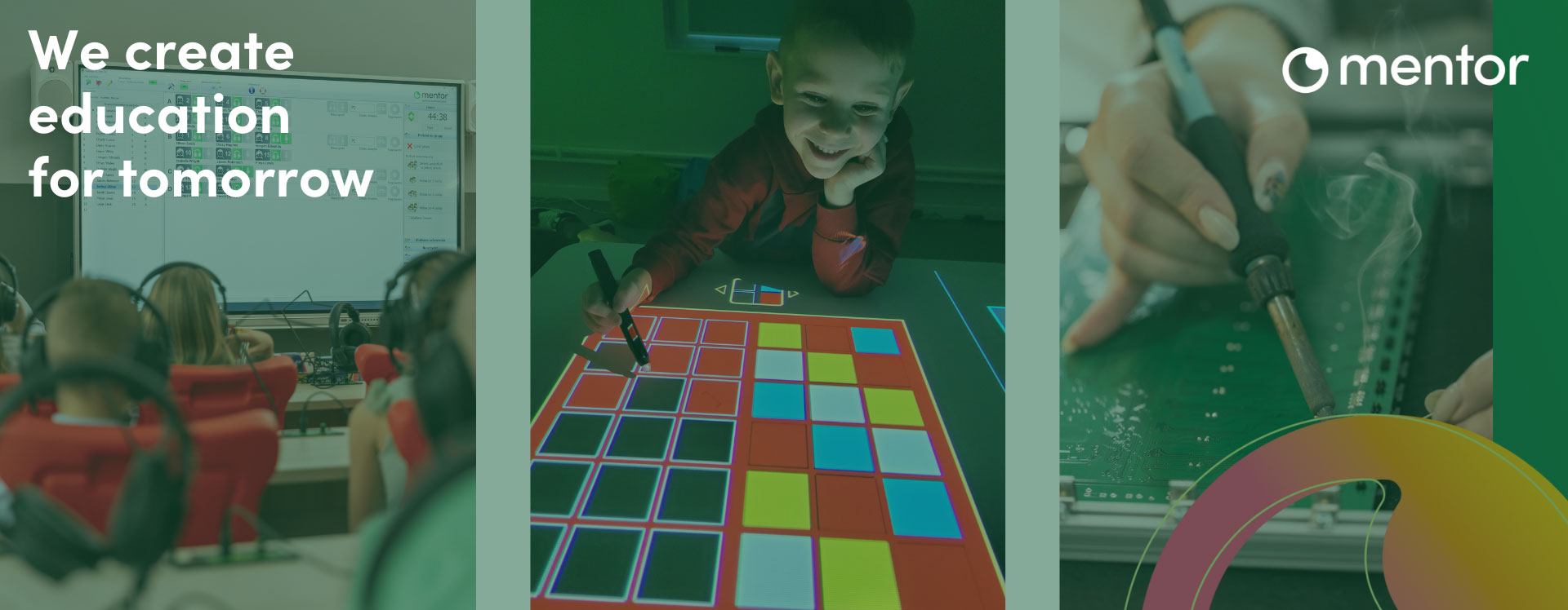 We create education for tomorrow