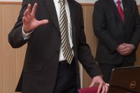 Otwarcie jednej z 50-ciu pracowni językowych instal. przez Mentor w szkołach woj. świętokrzyskiego.
