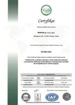 Certyfikat ISO 9001