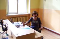 Otwarcie sali multimedialnej ufundowanej dla Pani Anny Sosny