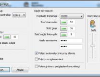 Program Mentor PC Pro - panel konfiguracyjny