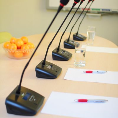 Mikrofony bezprzewodowe - System konferencyjny Delegat RF 