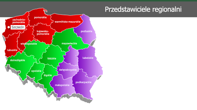 Przedstawiciele regionalni - Mentor